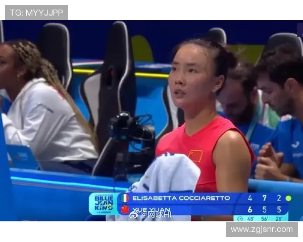 袁悦在比利简金杯女子网球团体赛中苦战三盘不敌科恰雷托无缘胜利